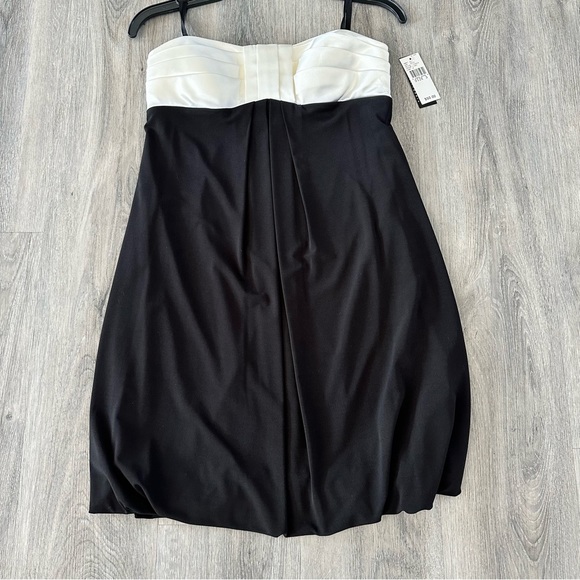 Black & Cream Dress - Picture 2 of 3
